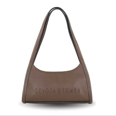 Bolso de hombro Devota & Lomba Ground Marrón