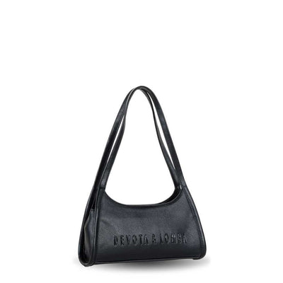 Bolso de hombro Devota & Lomba Ground Negro