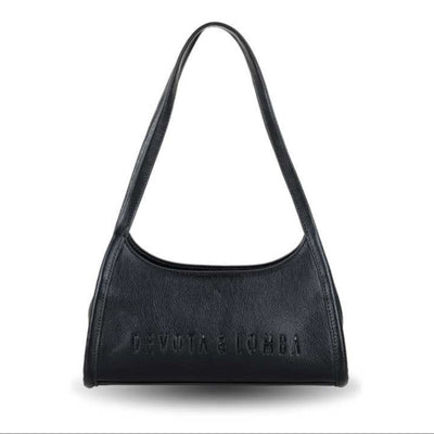 Bolso de hombro Devota & Lomba Ground Negro
