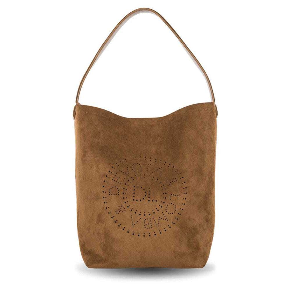 Bolso de hombro Devota & Lomba Smooth Camel