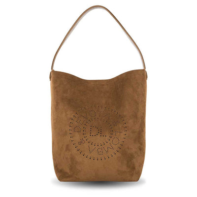 Bolso de hombro Devota & Lomba Smooth Camel