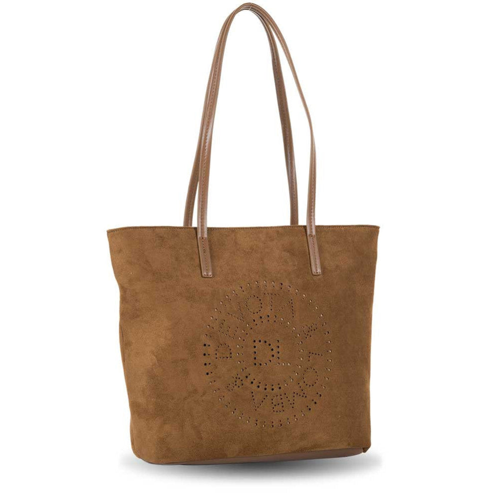 Bolso Shopper Devota & Lomba Smooth Camel