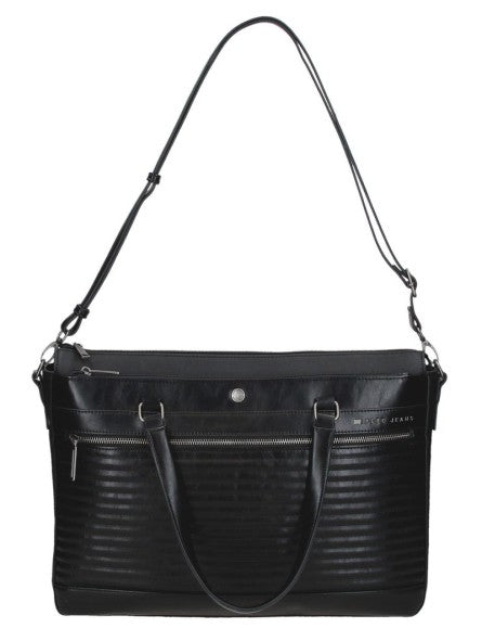 Bolso porta ordenador 15,6" Pepe Jeans Biker Negro