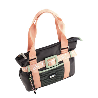 Bolso Shopper Pepe Moll Anais Licra Tri-Grafito