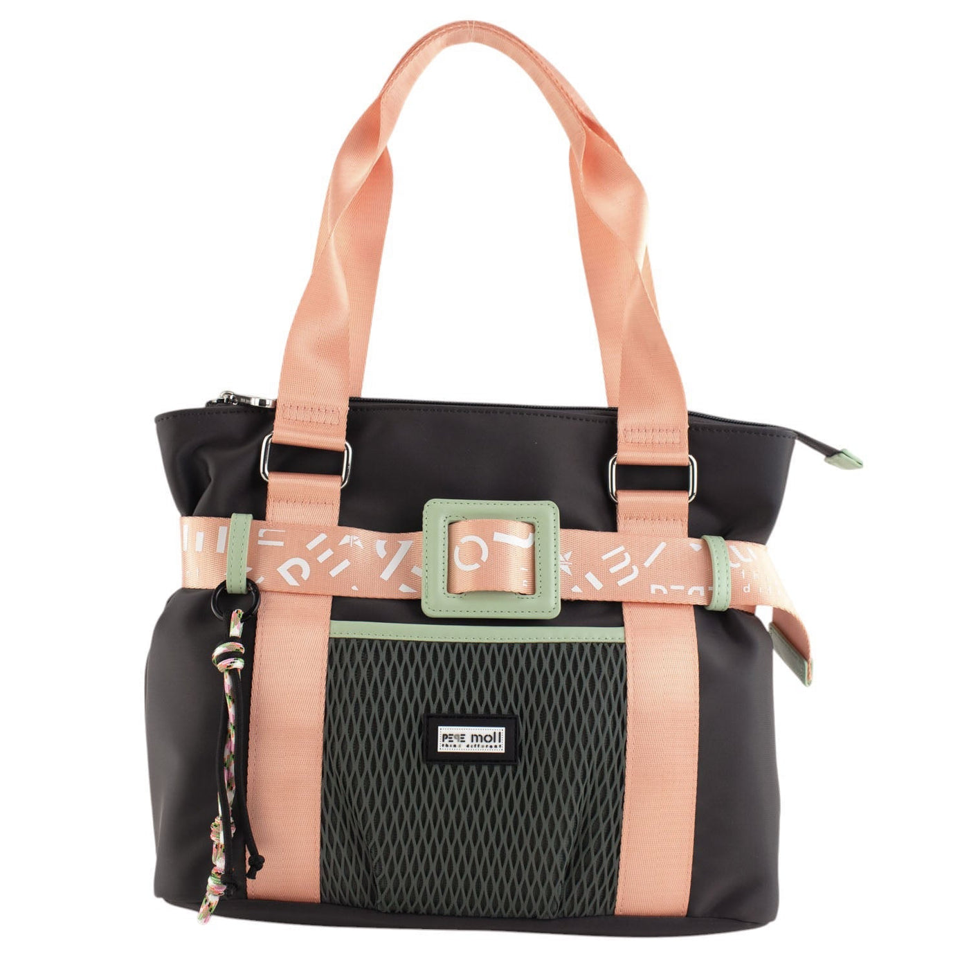 Bolso Shopper Pepe Moll Anais Licra Tri-Grafito