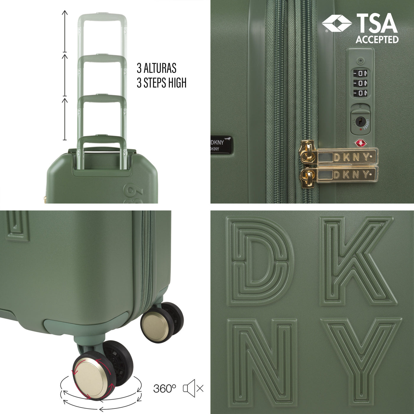 Maleta Cabina DKNY - 2004 Remix (55 x 36 x 23 cm)