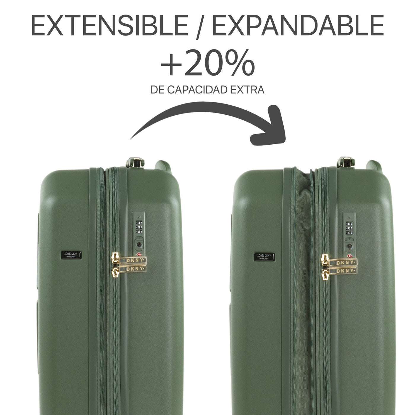 Maleta Cabina DKNY - 2004 Remix (55 x 36 x 23 cm)