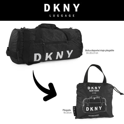 Bolsa de Viaje Plegable DKNY - Duffle 928 - Negro
