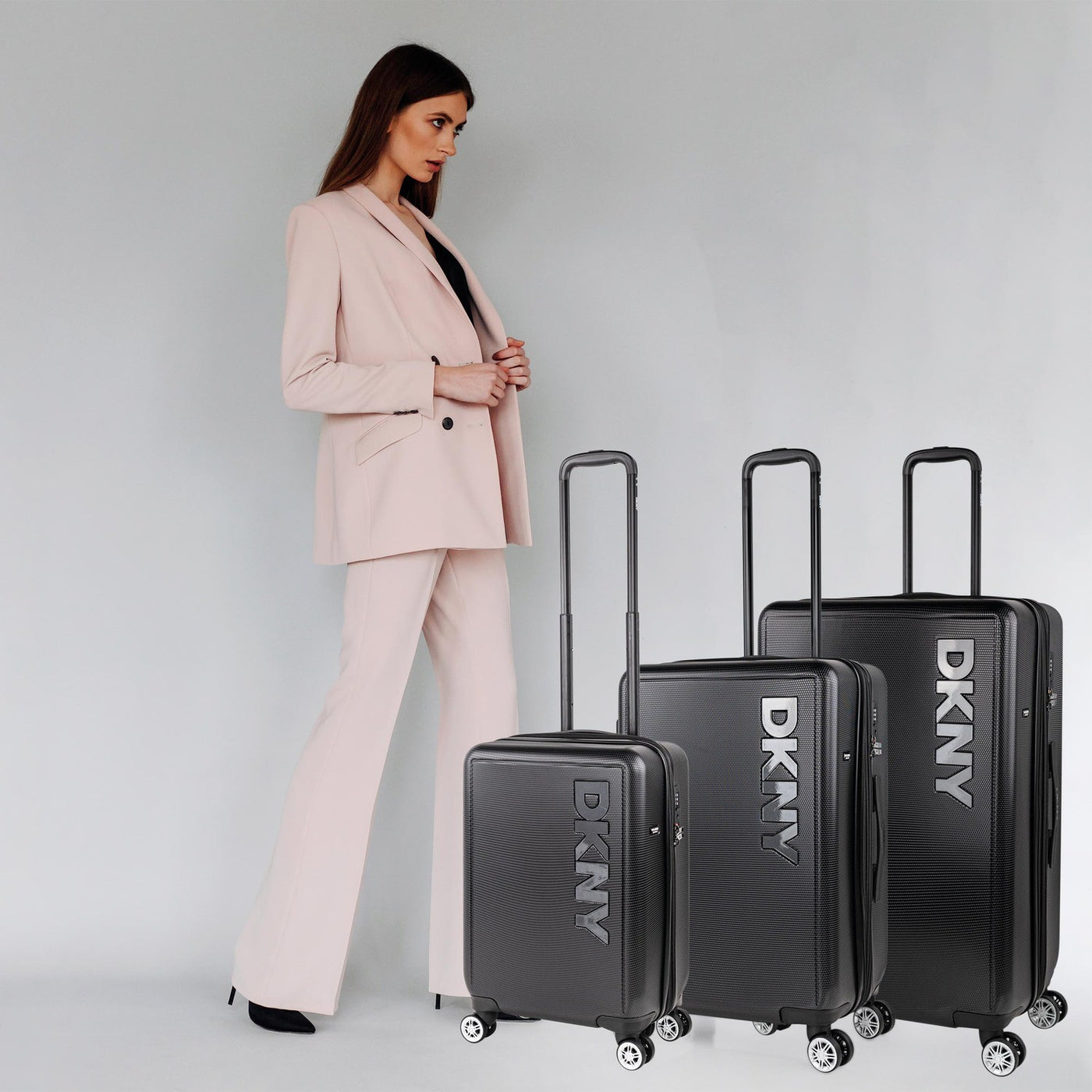 Juego de 3 Maletas Cabina, Mediana y Grande DKNY - 3103 Simply Put