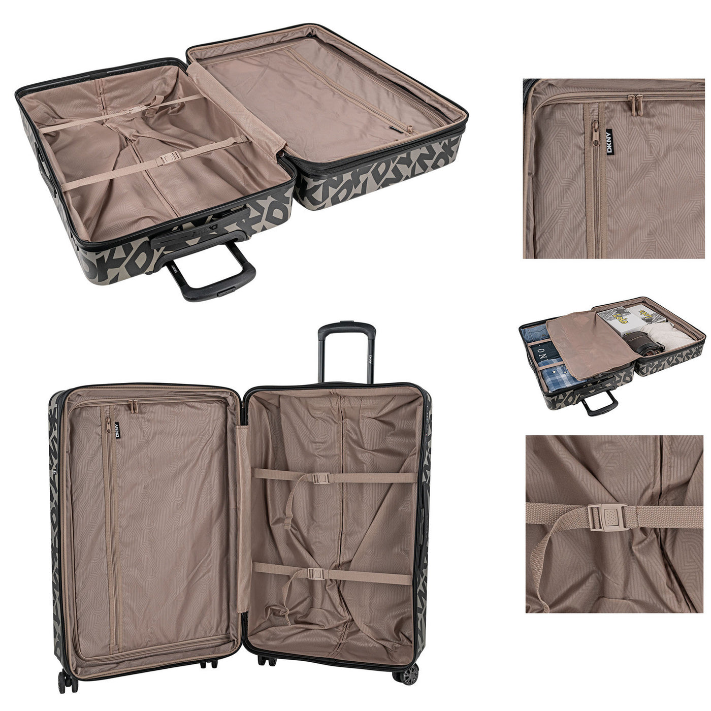 Maleta Grande 77Cm Step & Repeat Dkny -3100 Step & Repeat