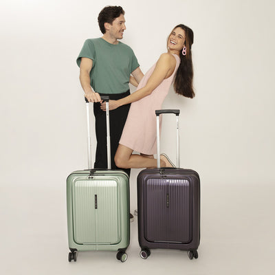 Maleta Cabina Expandible con Bolsillo para Portatil Gabol Brooklyn
