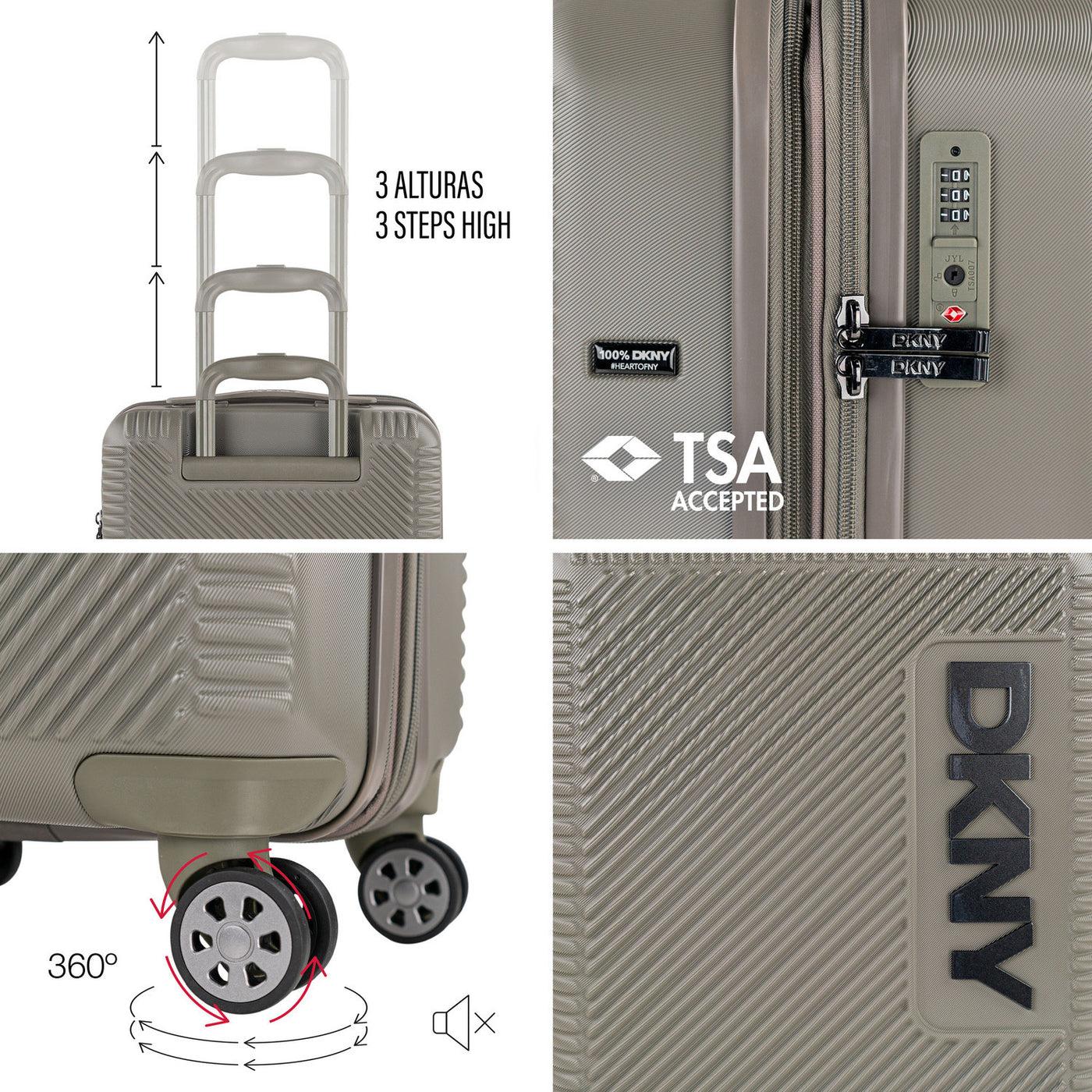 Maleta Cabina DKNY - 3105 Metro (55 x 36 x 22 cm)