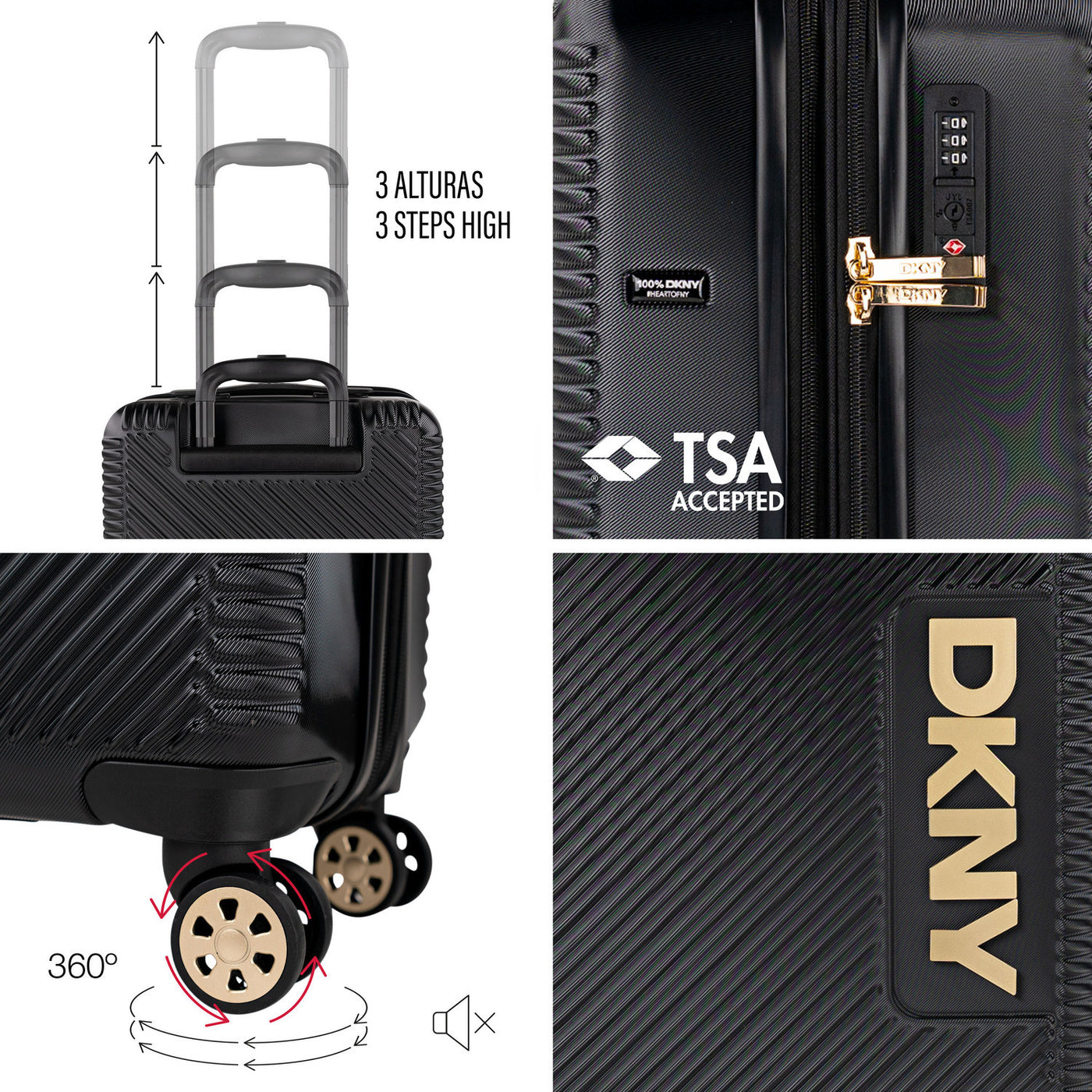 Maleta Cabina DKNY - 3105 Metro (55 x 36 x 22 cm)
