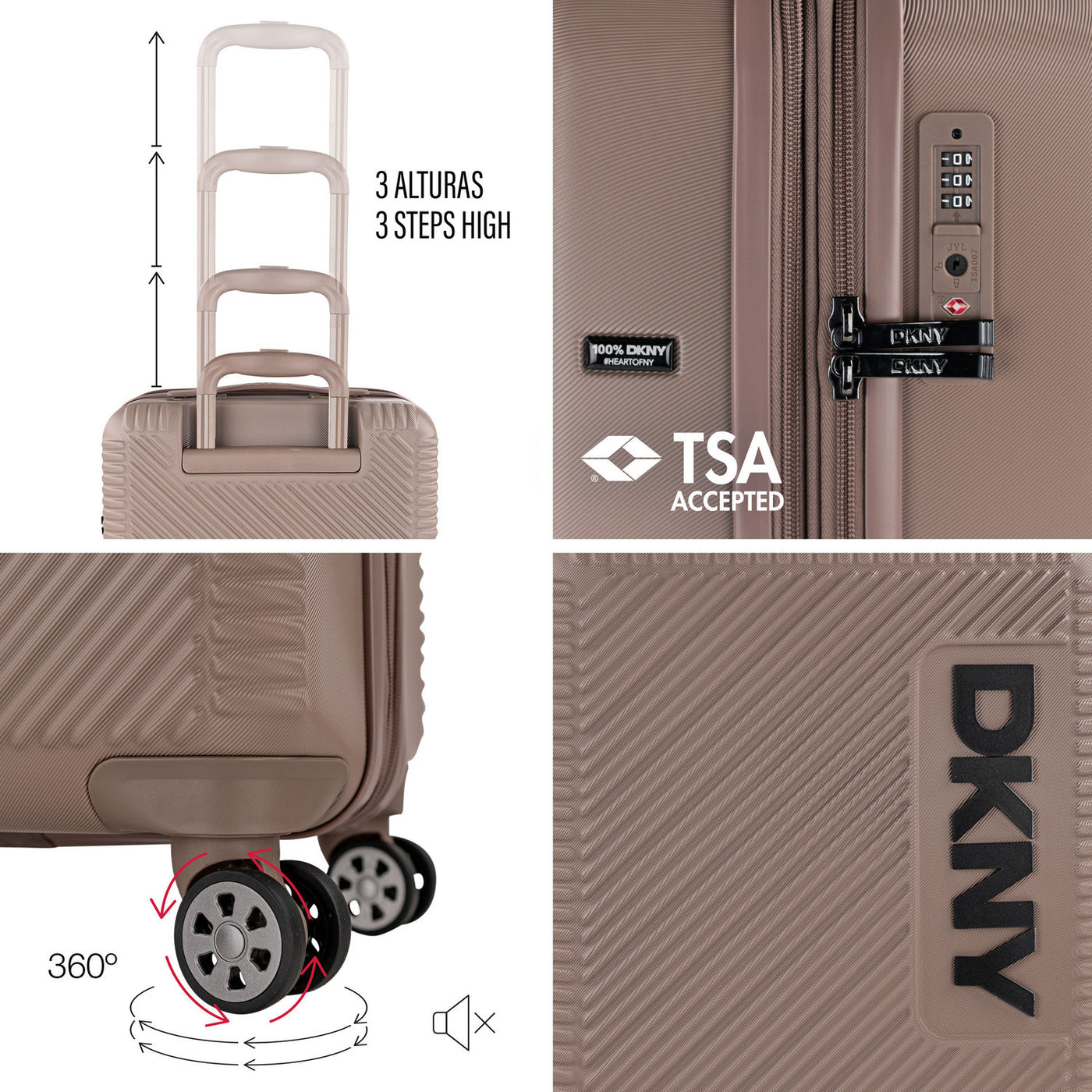 Maleta Cabina DKNY - 3105 Metro (55 x 36 x 22 cm)