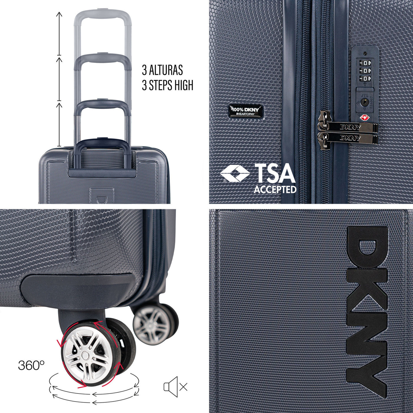 Maleta Cabina DKNY - 3103 Simply Put (55 x 36 x 24 cm)