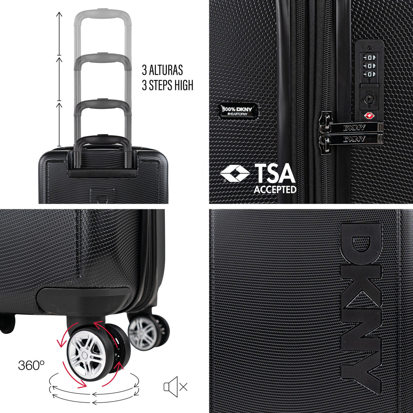 Maleta Cabina DKNY - 3103 Simply Put (55 x 36 x 24 cm)