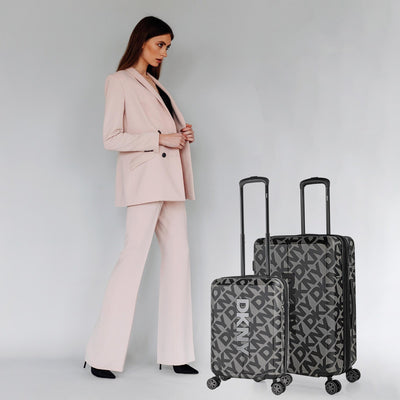 Juego de 2 Maletas Cabina y Mediana DKNY - 3100 Step & Repeat