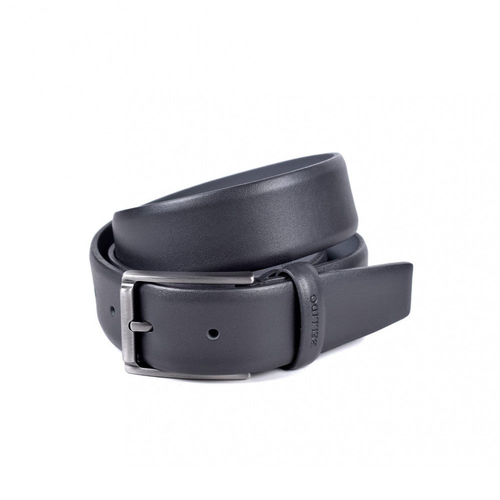 Cinturón en Piel de Vacuno Miguel Bellido Modelo 210 Negro