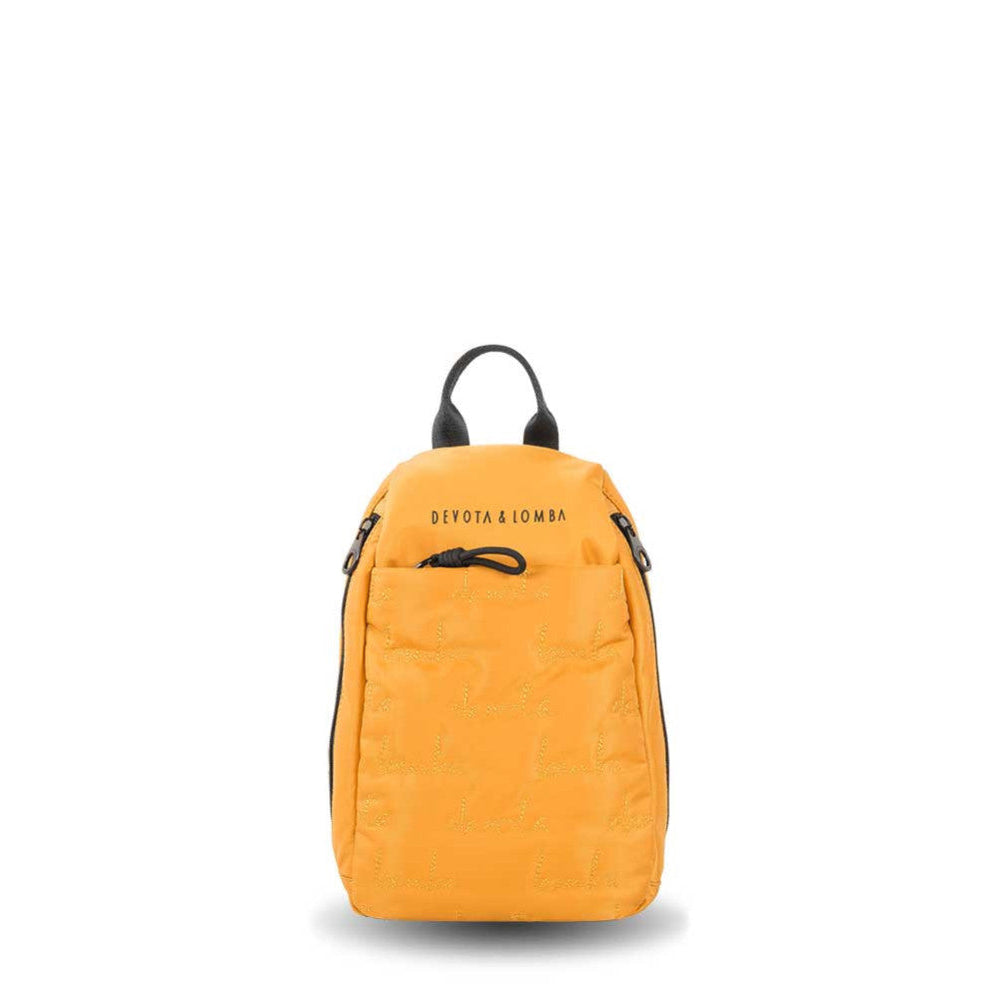 Mochila antirrobo Devota & Lomba Hand color Mostaza
