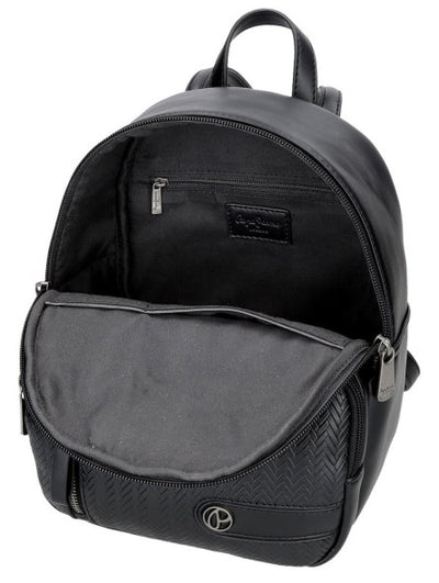 Mochila casual 25cm Pepe Jeans Sprig Negro