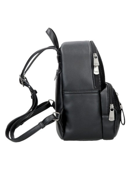 Mochila casual 25cm Pepe Jeans Sprig Negro