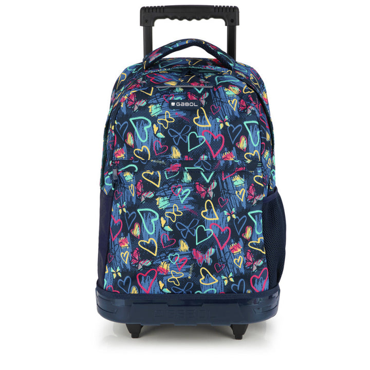Mochila escolar con ruedas Gabol Tizas