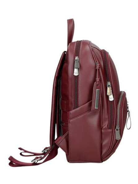 Mochila Porta Ordenador 13,3" Pepe Jeans Sprig Burgundy 9L