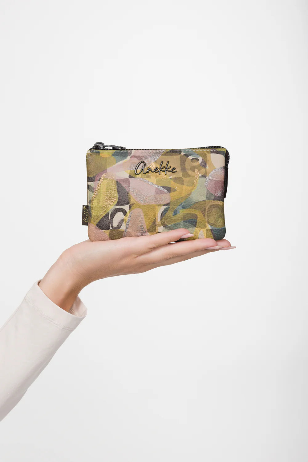 Monedero triple compartimento Anekke Bloom