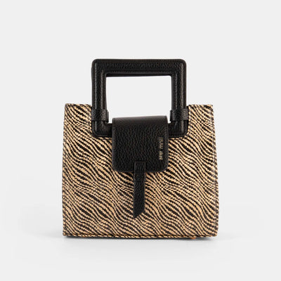 Bolso de Mano con Bandolera Pepe Moll Violet Capri Black
