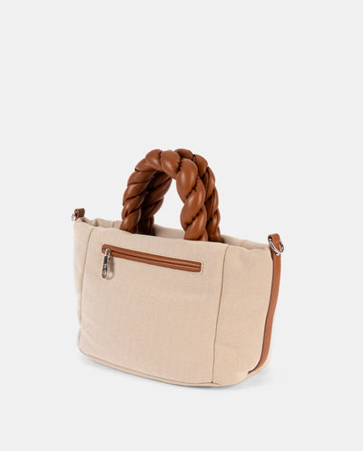 Bolso de Mano Pepe Moll City Madras Sand