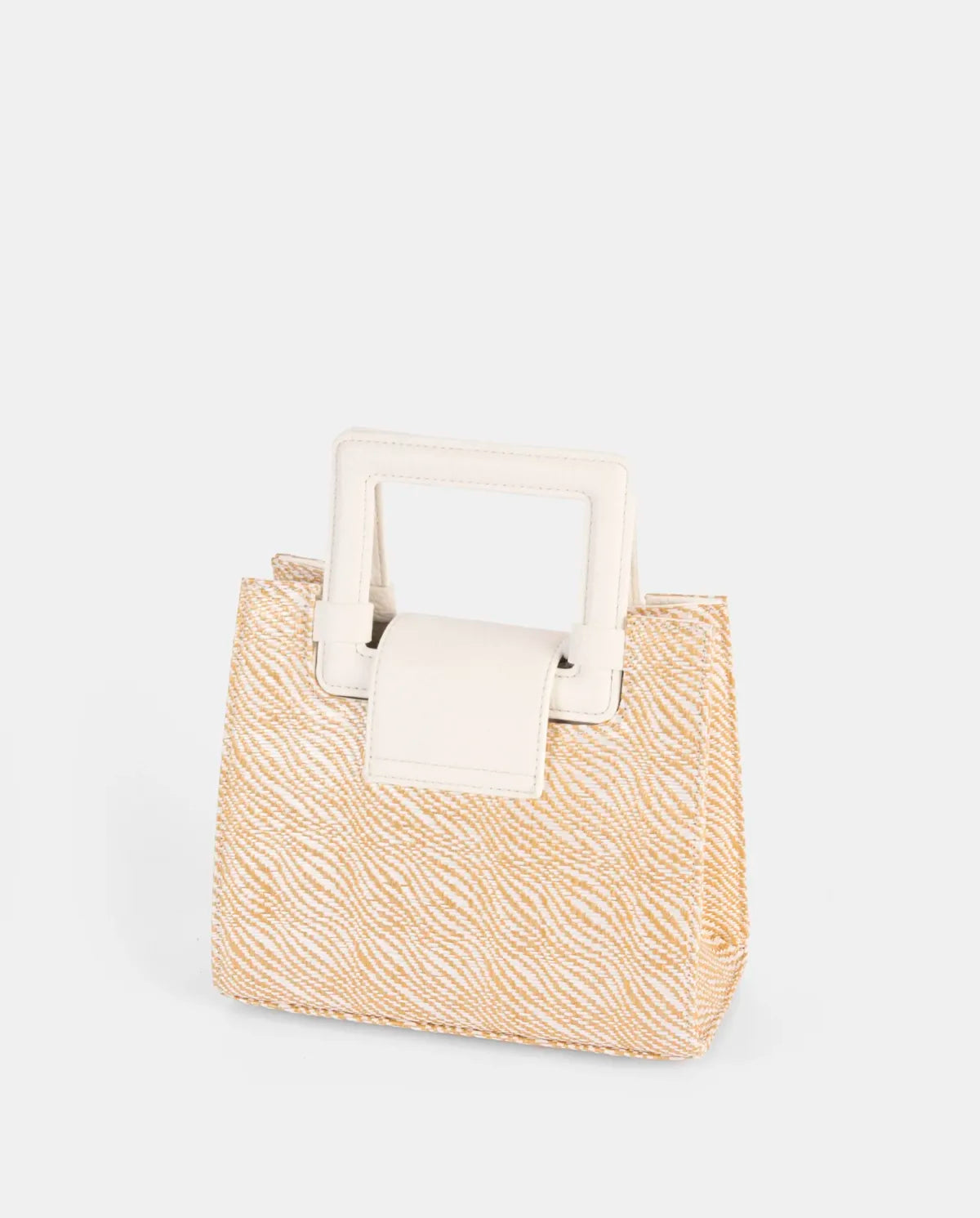 Bolso de Mano con Bandolera Pepe Moll Violet Capri White