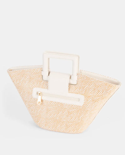 Bolso de Mano Pepe Moll Violet Capri White