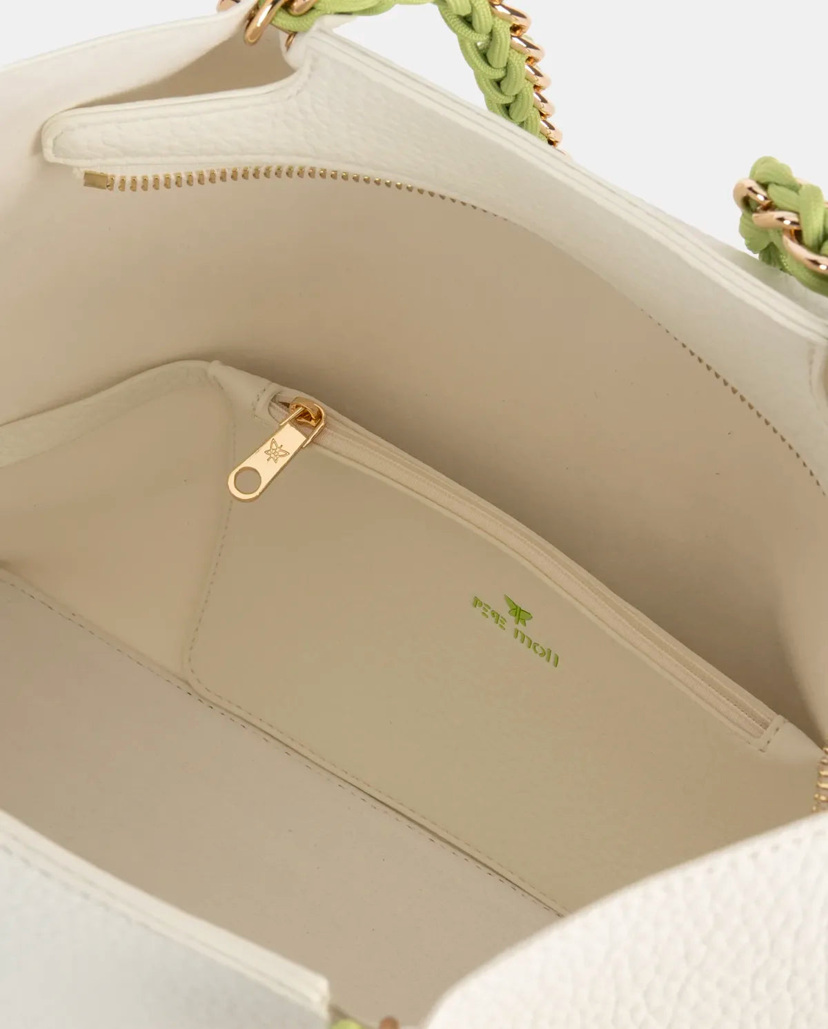 Bolso de Hombro Pepe Moll Loreto Corso Blanco