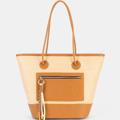 Bolso de Hombro Pepe Moll Rose Manila Natural