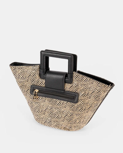 Bolso de Mano Pepe Moll Violet Capri Black