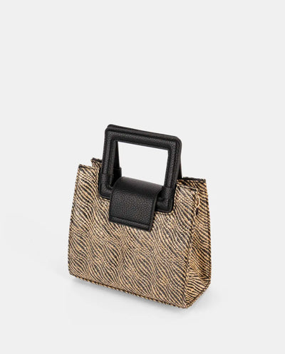 Bolso de Mano con Bandolera Pepe Moll Violet Capri Black