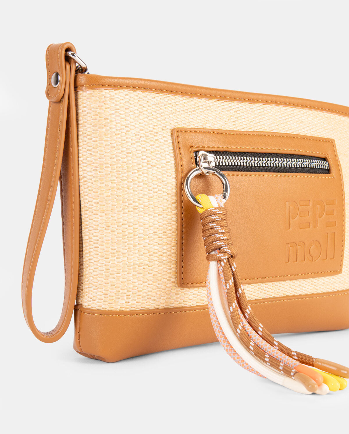 Bolso de Mano con bandolera Pepe Moll Rose Manila Natural
