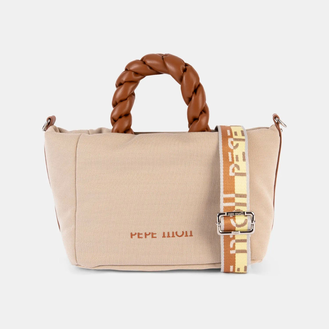 Bolso de Mano Pepe Moll City Madras Sand