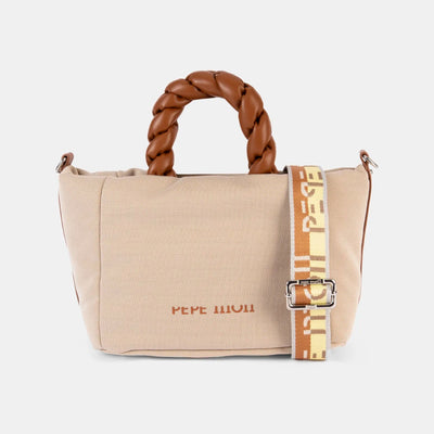 Bolso de Mano Pepe Moll City Madras Sand