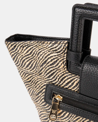 Bolso de Mano Pepe Moll Violet Capri Black