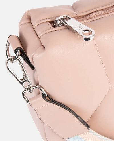 Bolso Bandolera Pepe Moll Lena Napa Puff Nude