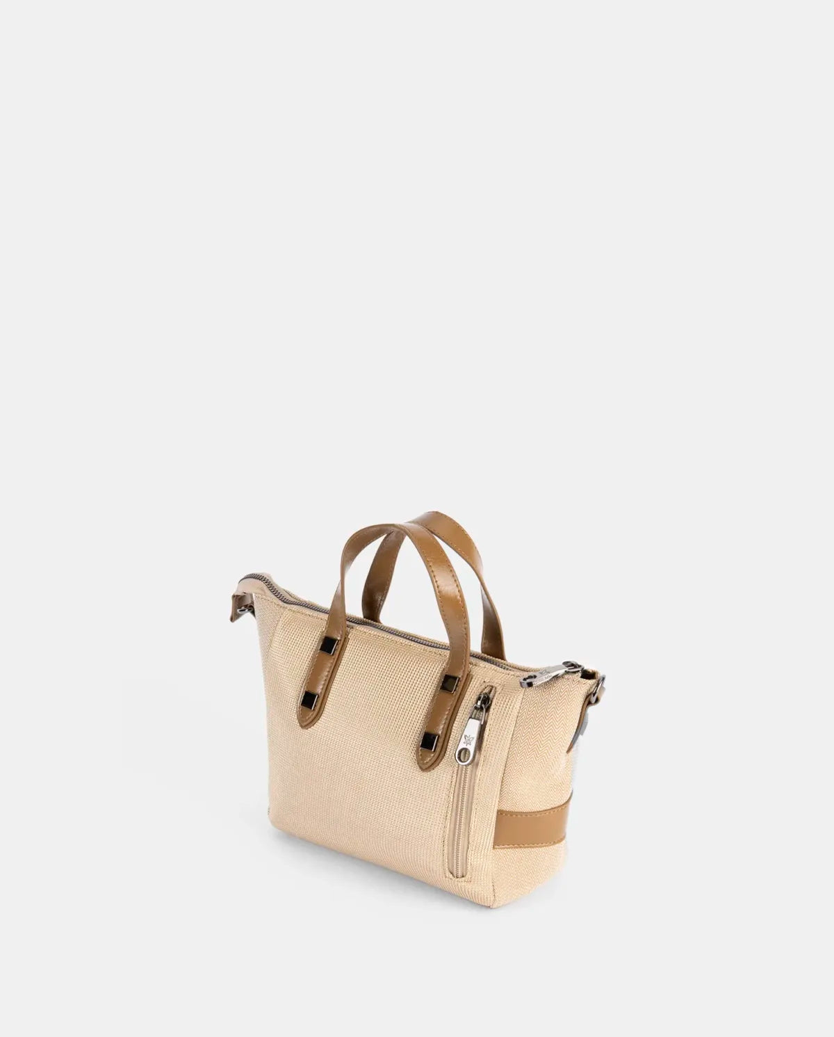 Bolso de Mano con Bandolera Pepe Moll Heidi Ibiza Sand