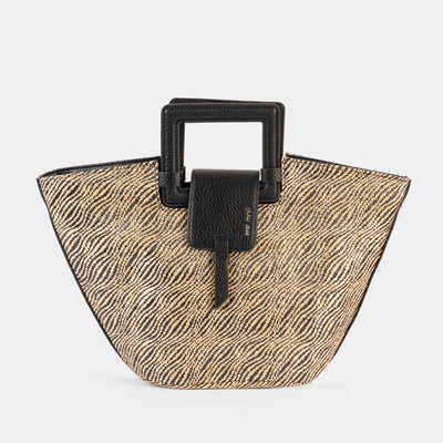 Bolso de Mano Pepe Moll Violet Capri Black