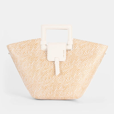 Bolso de Mano Pepe Moll Violet Capri White