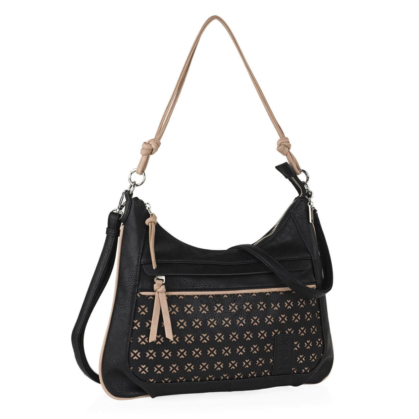 Bolso De Hombro Con Bandolera Skpat Crosses Negro