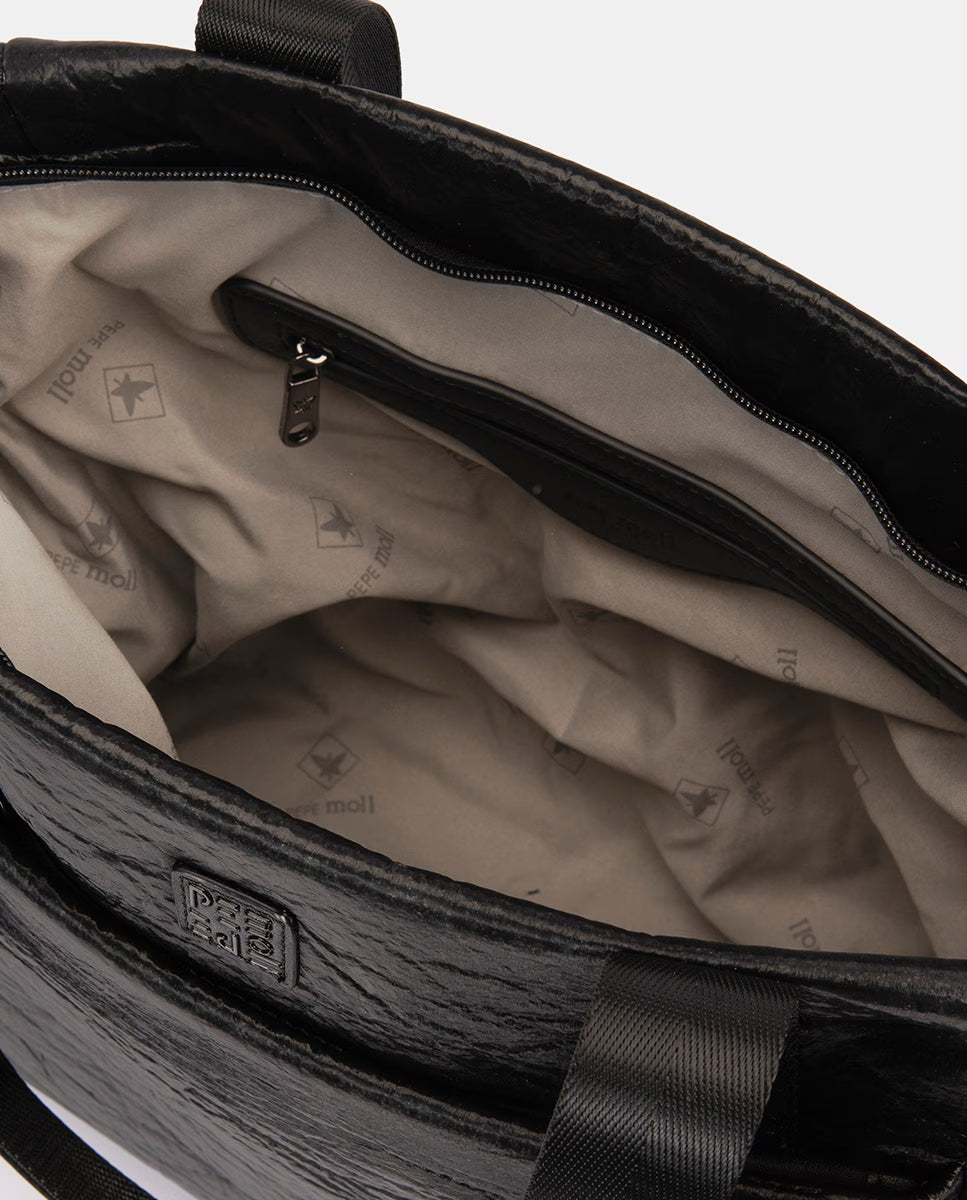Bolso Shopper Pepe Moll Esperanza Negro