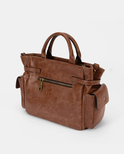 Bolso Bandolera Pepe Moll Elvira Marrón