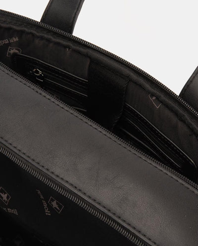 Bolso porta ordenador Pepe Moll Noelia Tri-Black