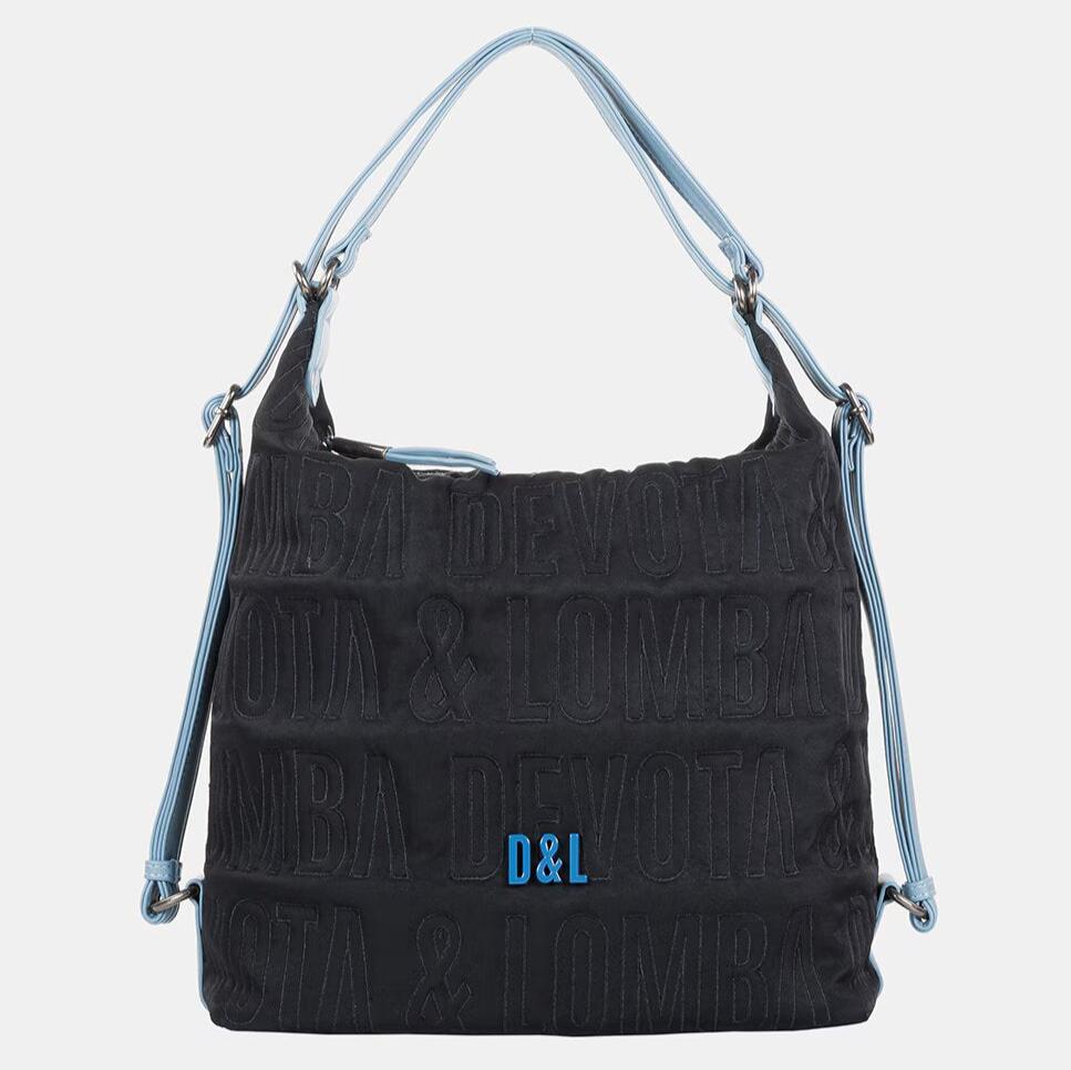 Bolso - Mochila Devota & Lomba Border Negro