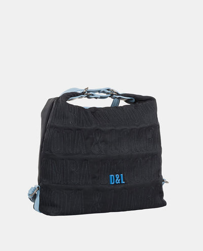 Bolso - Mochila Devota & Lomba Border Negro